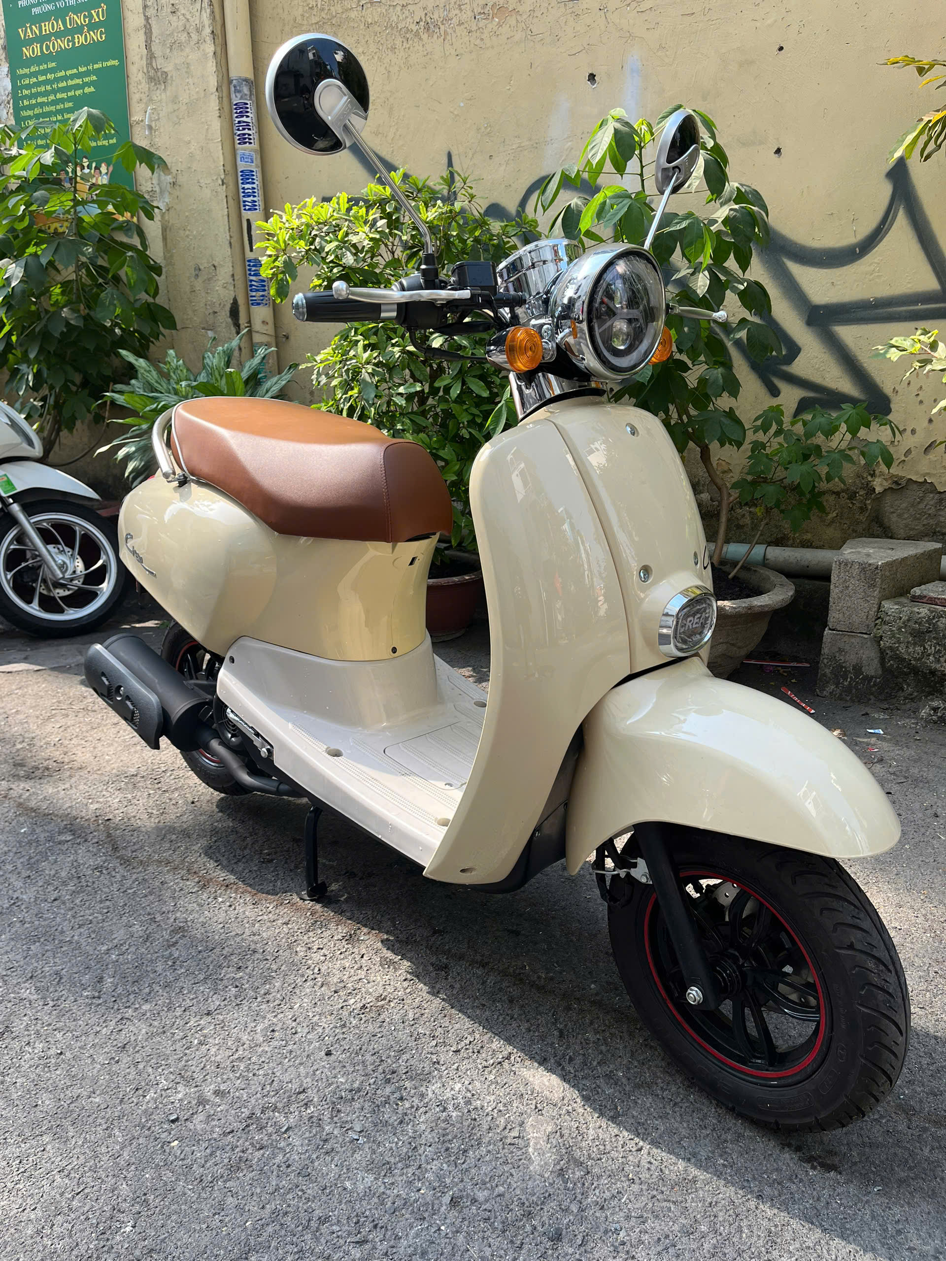 Yên xe được đo ni cẩn thận cho người Việt