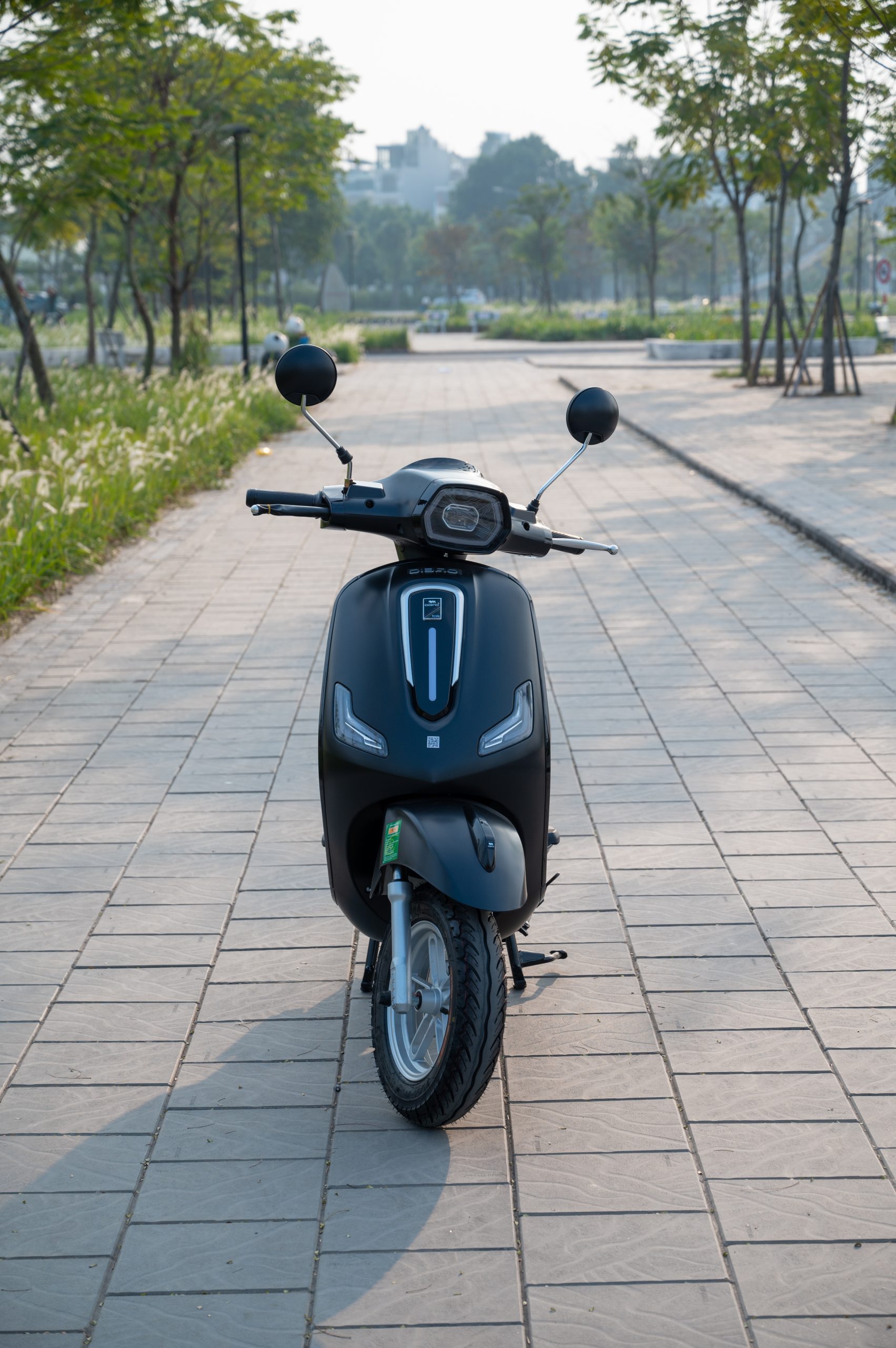 Xe sử dụng hệ thống ắc quy 5 bình 22Ah